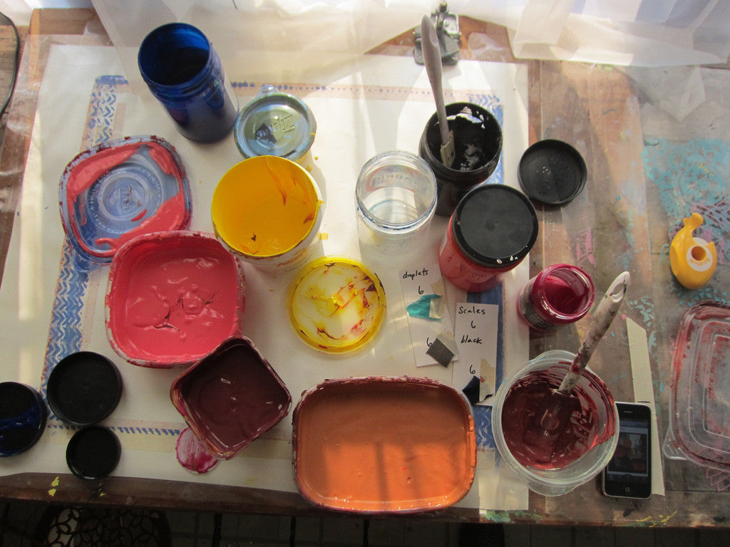 Mixing Ink Defination Behind the Scenes: Mixing ink colors! – Morris and Essex
